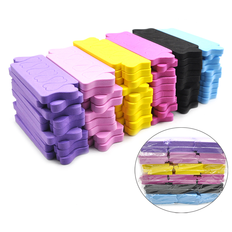 Nail Art Motif - Wholesale 500 Pcs Sponge Toe Separators