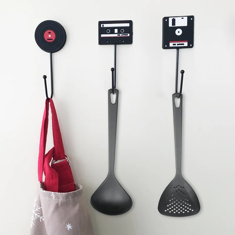 Retro Door Hook for Headset,Re - Striping Tape Nail review and price
