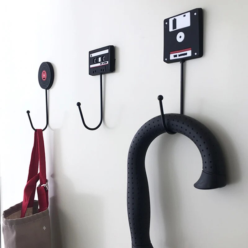 Retro Door Hook for Headset,Re - Striping Tape Nail review and price