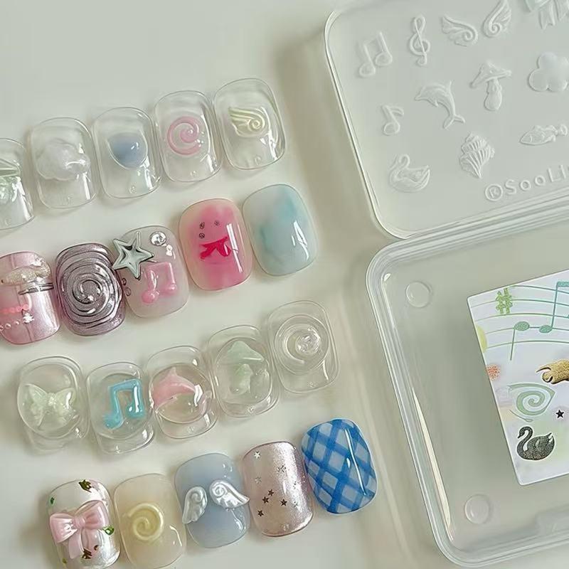 1PC Nail Art Decoration Nails  - Nail Art Motif review and price