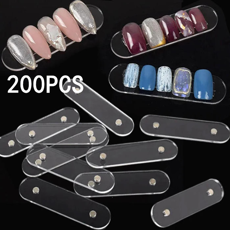 50/100/200pcs False Nail Tips  - Striping Tape Nail review and price