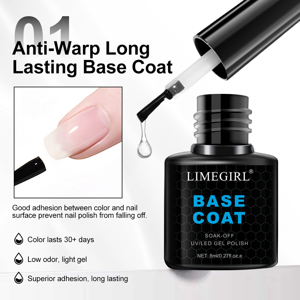 LIMEGIRL 8ml Soak Off Matte To - Gel Top Coat review and price