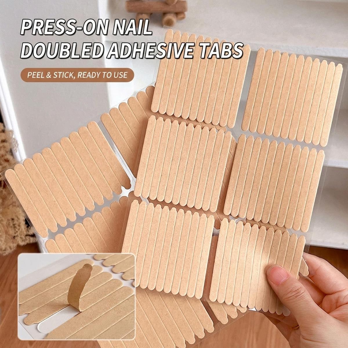60/66Pcs Transparent Double Ad - Striping Tape Nail review and price