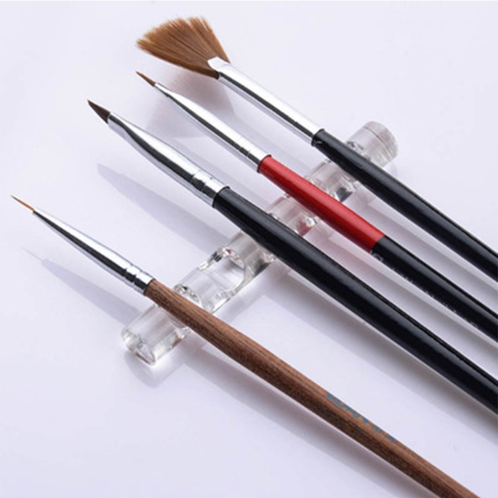 Acrylic Clear Nail Brush Rack  - Nail Art Vector review and price