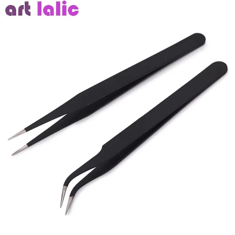 Anit-Static Tweezers, Precisio - Nail Art Motif review and price