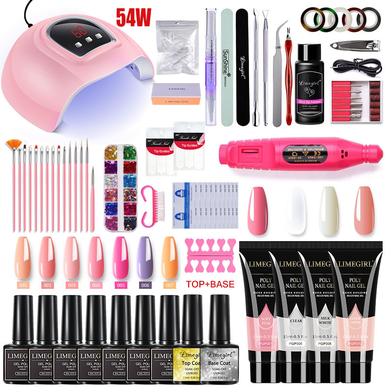 Nail Extension Kit Acrylic Gel - Gel Top Coat review and price