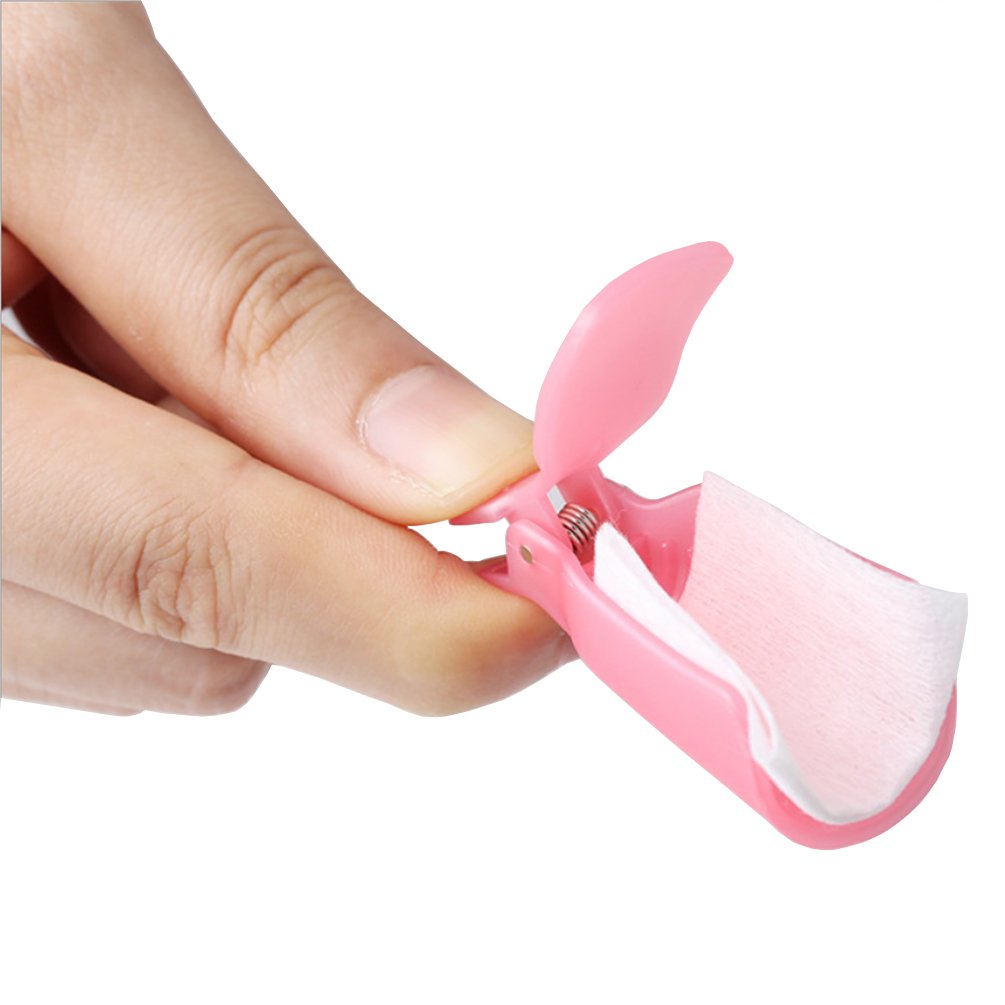 10Pcs Plastic Nail Art Soak Of - Nail Art Gel Polish review and price