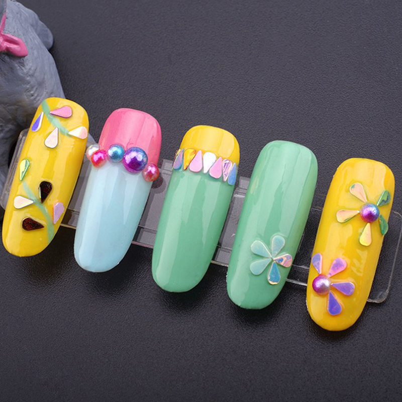 50pcs Transparent Nail Stand P - Striping Tape Nail review and price