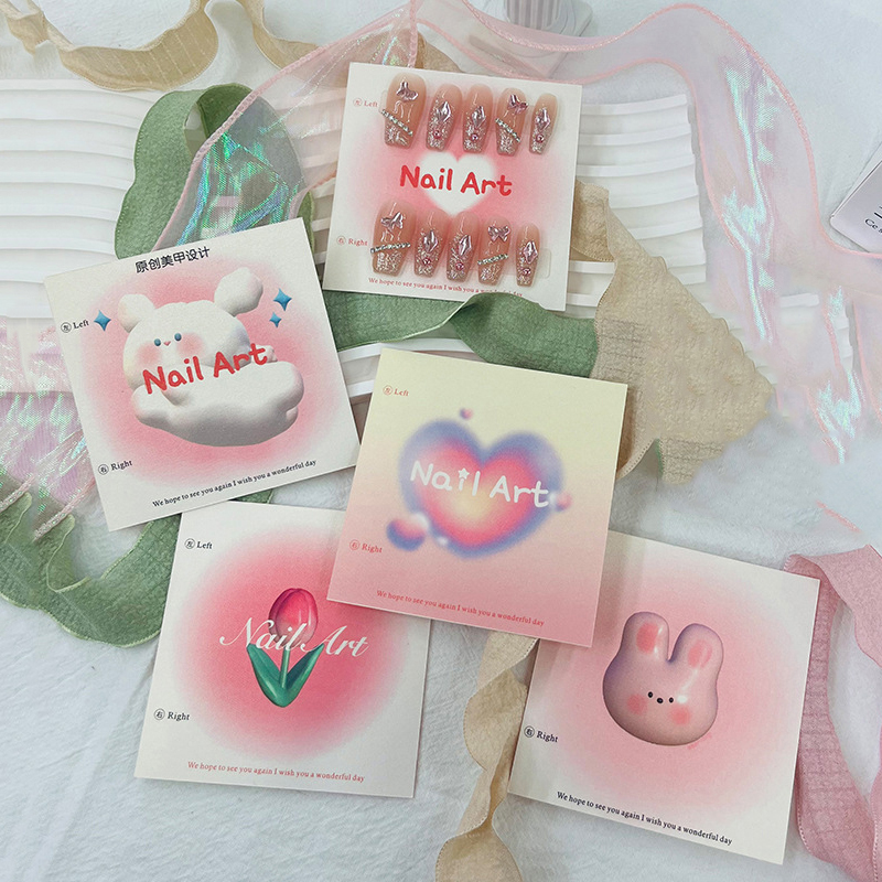 50Pcs 6.5x6.5cm 8x8cm Press On - Nail Art Vector review and price