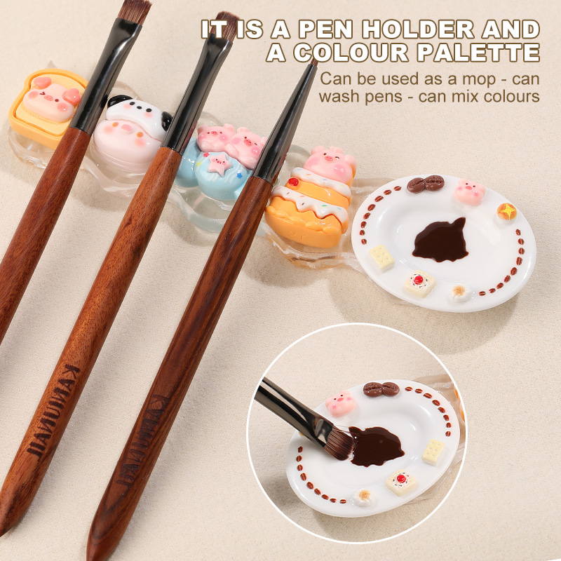 KANIU Cute Animal Nail Brush H - Nail Art Vector review and price