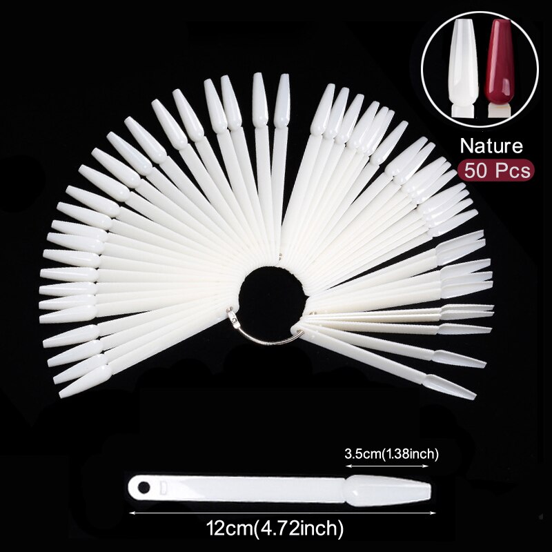 Nail Display Sticks Clear Natu - Nail Art Motif review and price