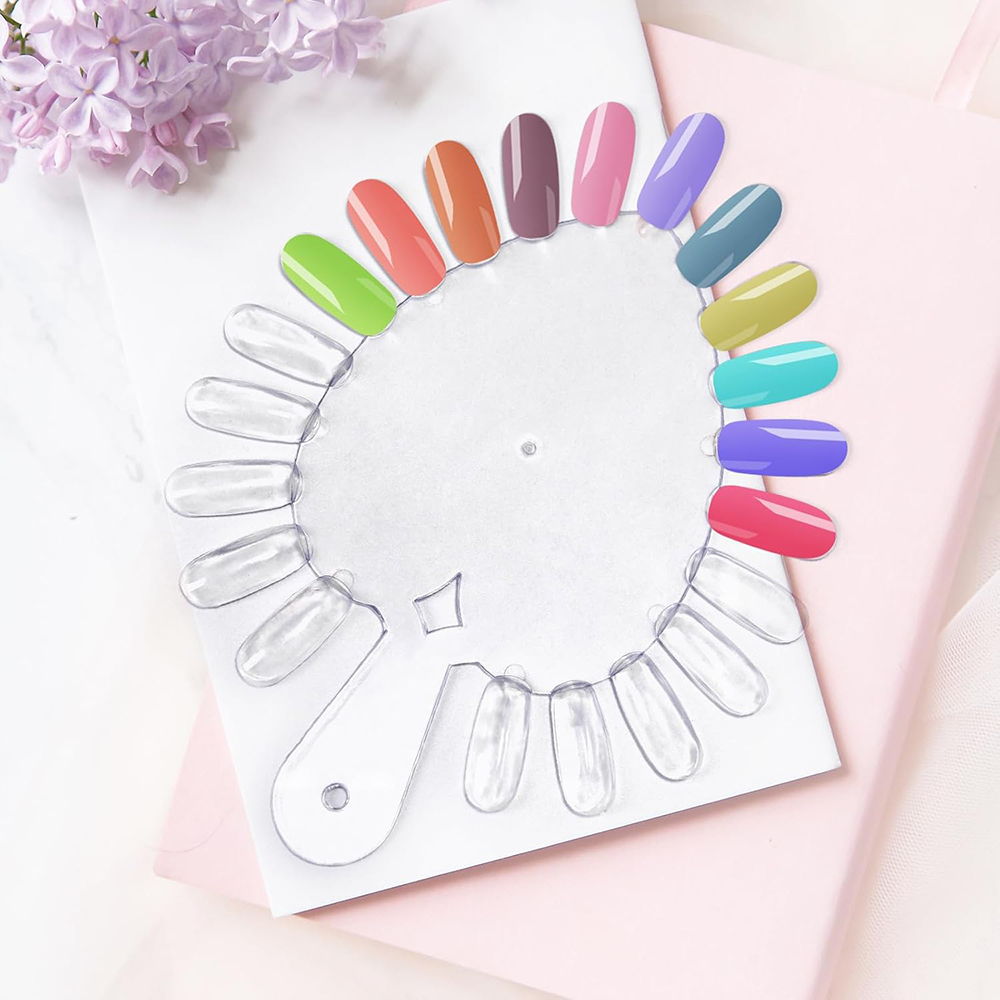 10Pcs Heart-shaped Nails Color - Nail Art Vector review and price