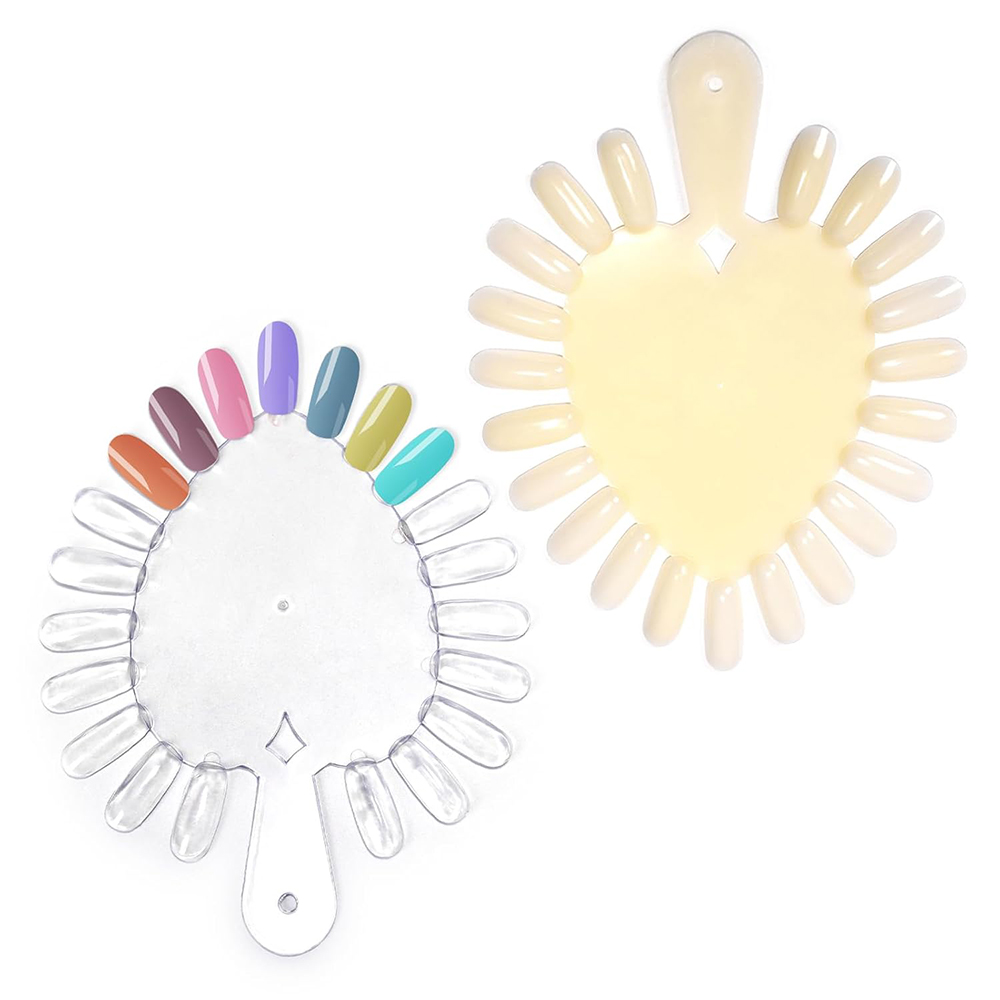 10Pcs Heart-shaped Nails Color - Nail Art Vector review and price
