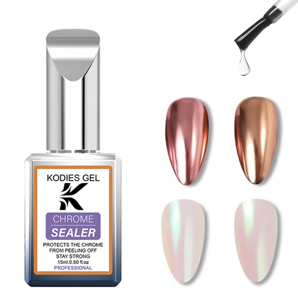 KODIES GEL Chrome Top Coat No  - Gel Top Coat review and price