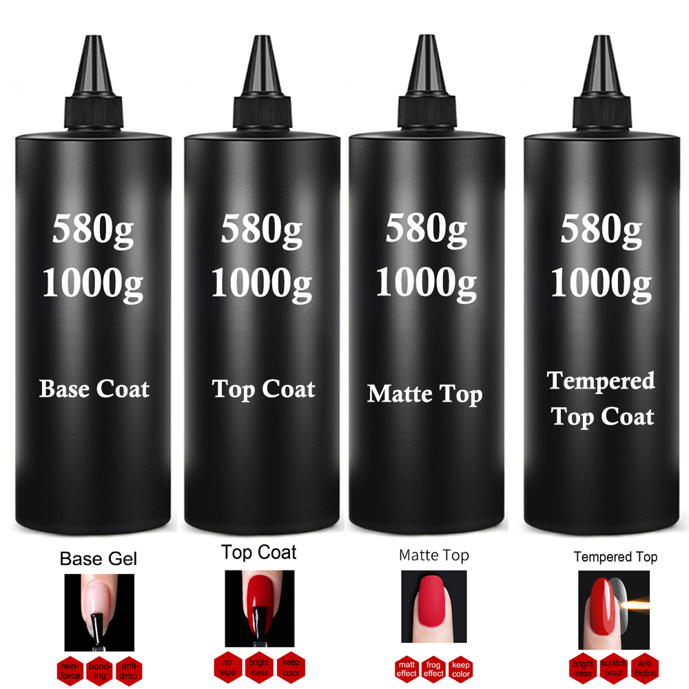 580g/1KG Super Shinny Top Coat - Gel Top Coat review and price