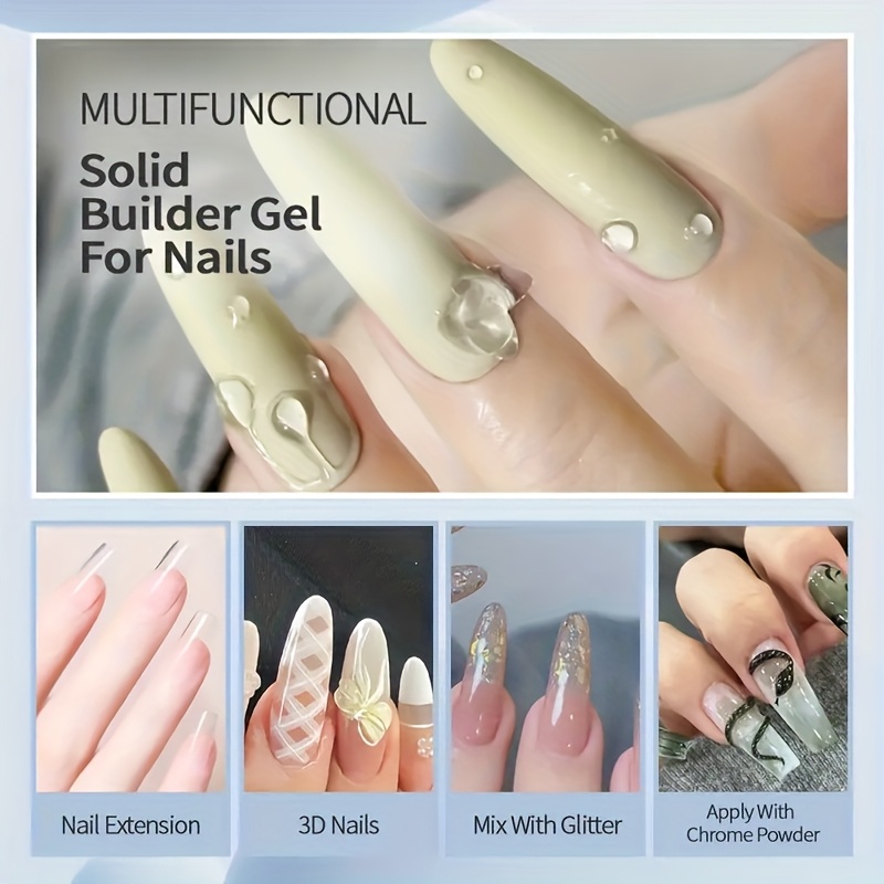 100g Clear Non-Stick Hand Exte - Nail Art Gel Polish review and price