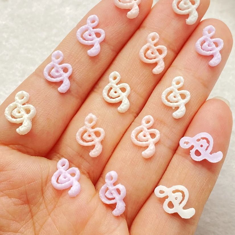 50pcs Mix Resin Mini Pink Musi - Nail Art Xmas review and price