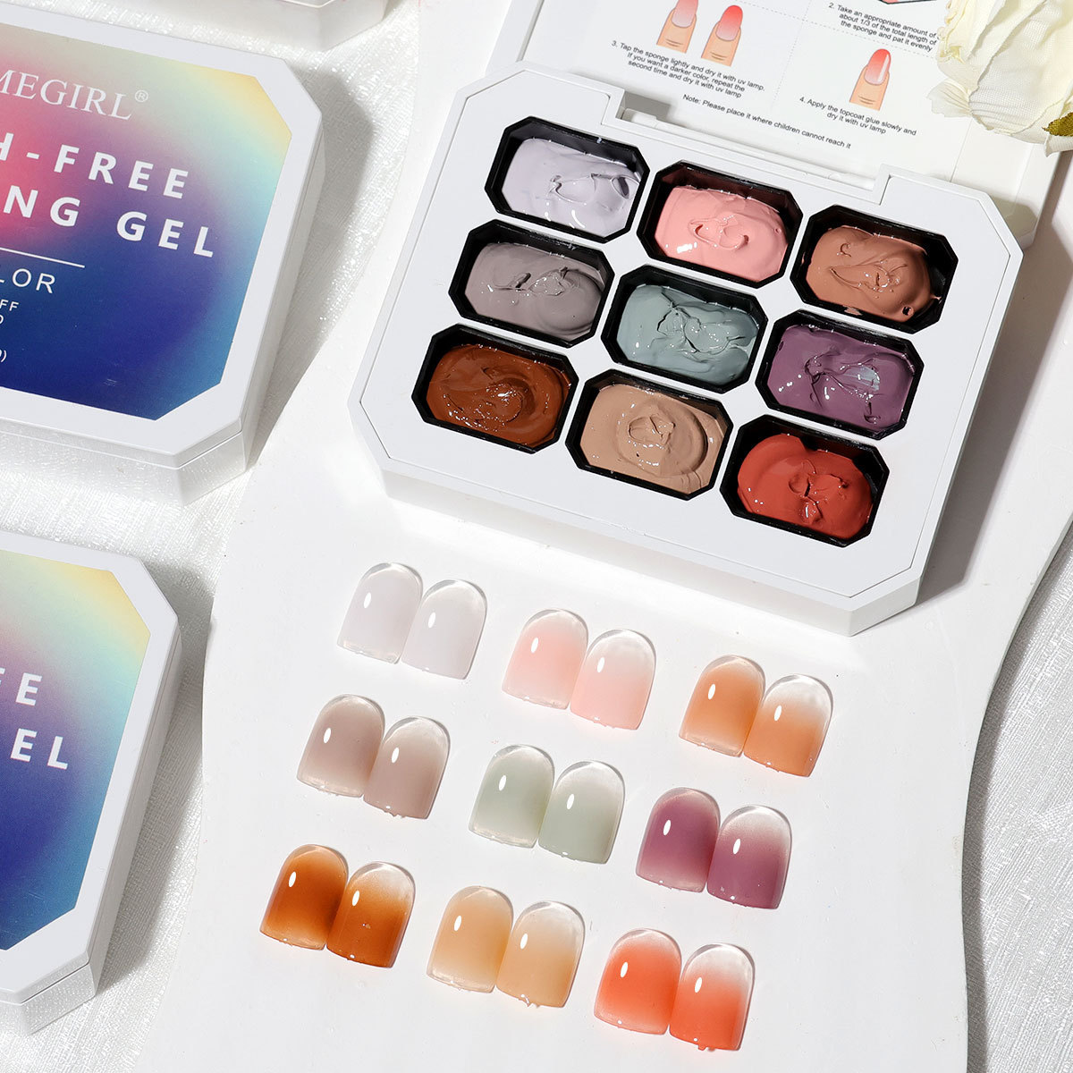 9-Grid Stamp & Transfer Gel Po - Gel Top Coat review and price