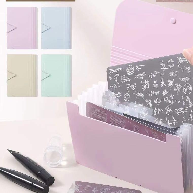 Macaron High-Aesthetic Multi-L - Nail Art Motif review and price