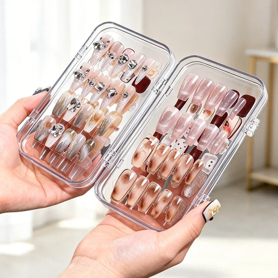 Clear Foldable Press On Nail S - Nail Art Vector review and price