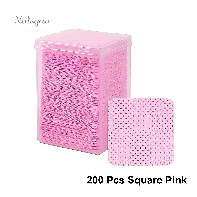 200Pcs Lint Free Nail Cleaning - Nail Art Gel Polish review and price