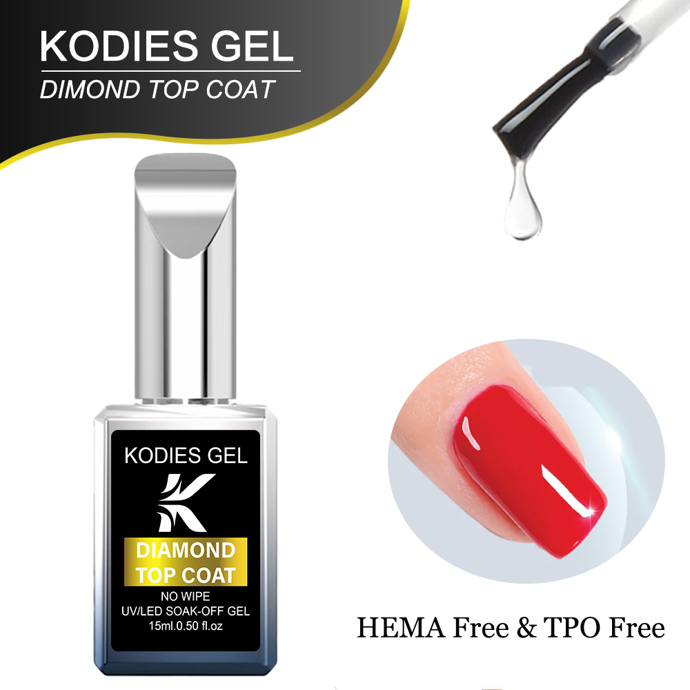 KODIES GEL Diamond Top Coat NE - Gel Top Coat review and price