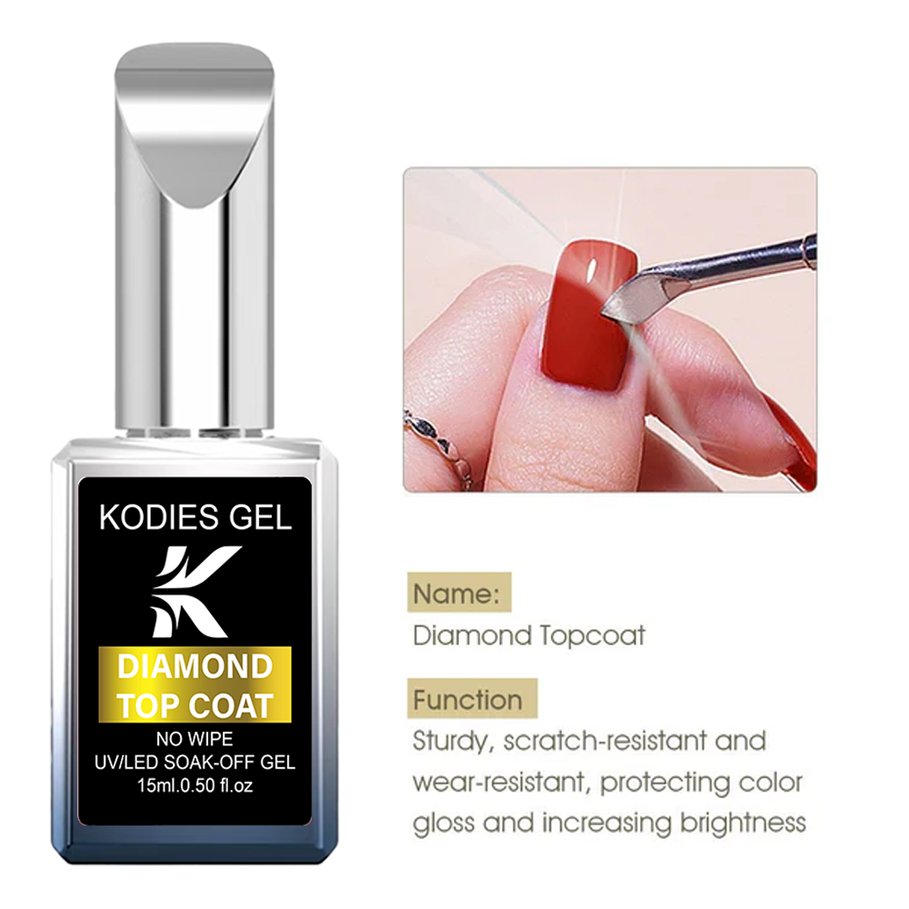 KODIES GEL Diamond Top Coat NE - Gel Top Coat review and price